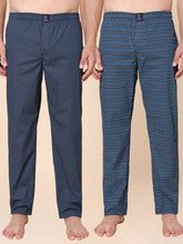 Men's Lounge Pants - 2-Pack, 100% Cotton, Side Pockets