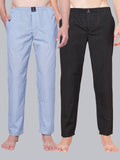 Men's Lounge Pants - 2-Pack, 100% Cotton, Side Pockets