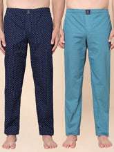 Men's Lounge Pants - 2-Pack, 100% Cotton, Side Pockets