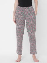 Women's Printed, Multicolor, Viscose, Regular Fit, Elasticated, Waistband, Pyjama With Side Pockets