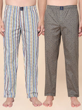 Men's Lounge Pants - 2-Pack, 100% Cotton, Side Pockets