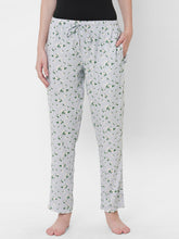 Women's Floral Print, Multicolor, Viscose, Regular Fit, Elasticated, Waistband, Pyjama With Side Pockets