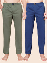 Men's Lounge Pants - 2-Pack, 100% Cotton, Side Pockets