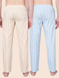 Men's Lounge Pants - 2-Pack, 100% Cotton, Side Pockets
