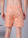 Men's Multicolor, 100% Cotton, printed, Regular Fit, Inner Elastic, Mid-Rise, Boxers- Pack of 3