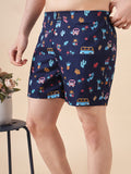 Men Pack Of 4 Printed Pure Cotton Boxers