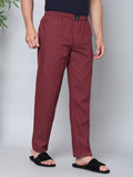 Men's Lounge Pants - 2-Pack, 100% Cotton, Side Pockets