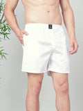 Men’s 100% Cotton Solid Boxers Shorts With Side Pockets (Pack of 2)