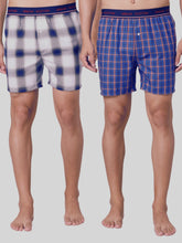Urban Scottish Men Boxers 100% Cotton Pack Of 2
