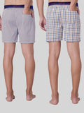 Urban Scottish Men Boxers 100% Cotton Pack Of 2