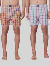 Urban Scottish Men Boxers 100% Cotton Pack Of 2