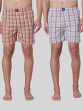 Urban Scottish Men Boxers 100% Cotton Pack Of 2