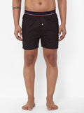 Men's Multicolor, 100% Cotton, Printed, Regular Fit, Outer Elastic, Mid-Rise, Boxers - Pack of 3