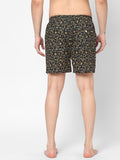 Men's Multicolor, 100% Cotton, Printed, Regular Fit, Inner Elastic, Mid-Rise, Boxers -  Pack Of 2
