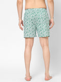 Men's Multicolor, 100% Cotton, Printed, Regular Fit, Inner Elastic, Mid-Rise, Boxers - Pack Of 2
