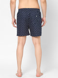 Men's Multicolor, 100% Cotton, Printed, Regular Fit, Inner Elastic, Mid-Rise, Boxers -  Pack Of 2