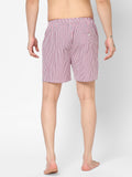 Men's Multicolor, 100% Cotton, Printed, Regular Fit, Inner Elastic, Mid-Rise, Boxers -  Pack Of 2