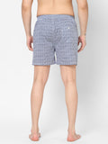 Men's Multicolor, 100% Cotton, Printed, Regular Fit, Inner Elastic, Mid-Rise, Boxers -  Pack Of 2