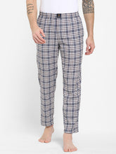 Men's Checkered, Multicolor, Cotton, Regular Fit, Elasticated, Waistband, Pyjama With Side Pockets