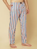 Urban Scottish Men Striped Lightweight Digital Print Pyjama