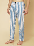 Urban Scottish Men Striped Lightweight Digital Print Pyjama