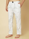 Urban Scottish Men Striped Lightweight Digital Print Pyjama