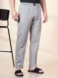 Men's Cotton Grey Pyjama Regular Fit with Side Pockets