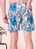 Aqua Men's Cotton Printed Boxer