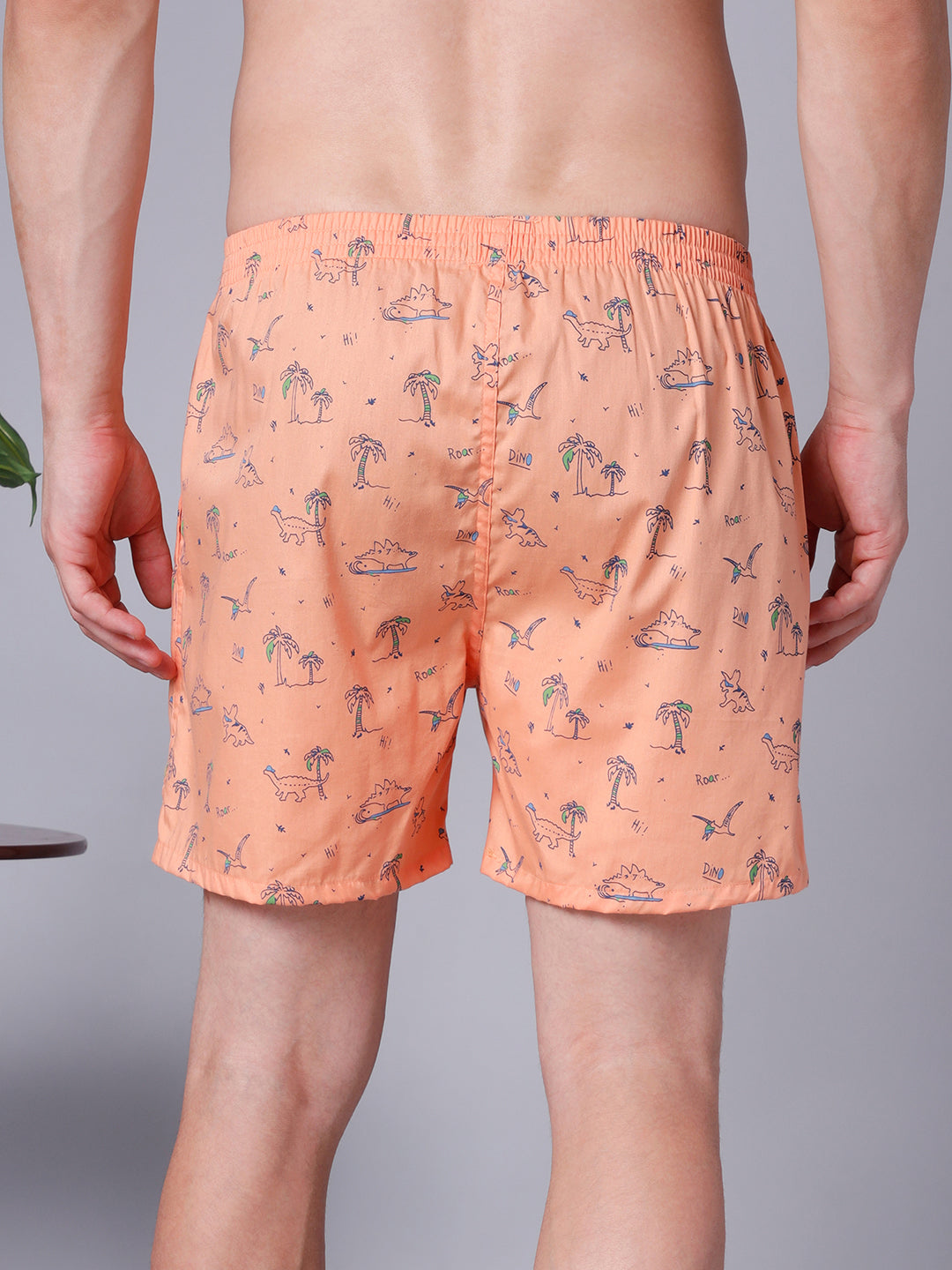 Men's Multicolor, 100% Cotton, printed, Regular Fit,  Inner Elastic, Mid-Rise, Boxers- Pack of 3
