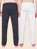 Men's Lounge Pants - 2-Pack, 100% Cotton, Side Pockets