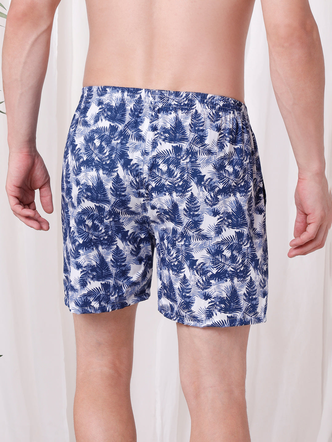 Men's Multicolor, 100% Cotton, printed, Regular Fit,  Inner Elastic, Mid-Rise, Boxers- Pack of 3