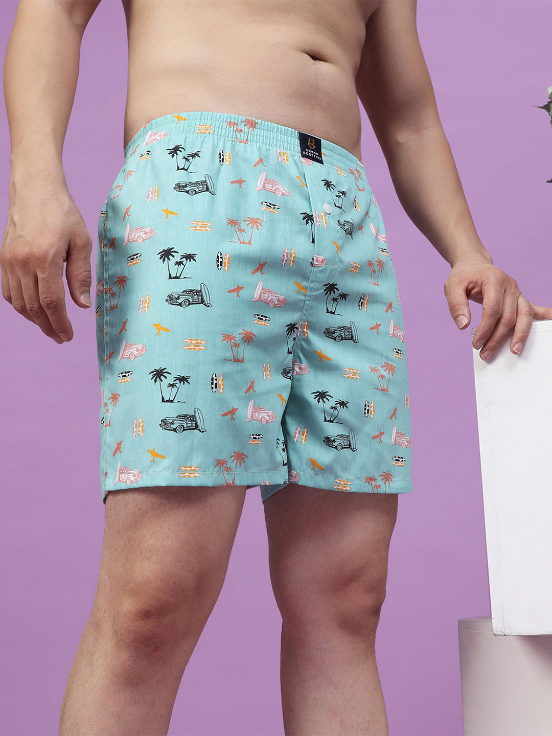 Men’s Cotton Printed Boxer