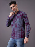 Men Cotton Checks Regular Fit Shirt