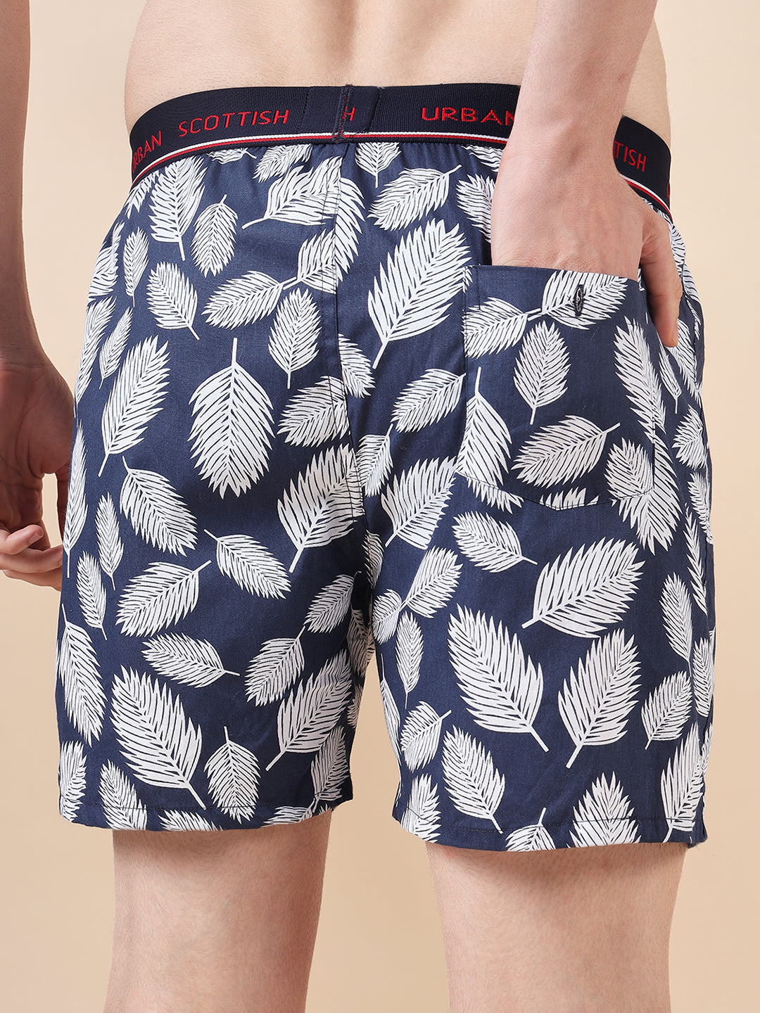 Men Pack Of 4 Printed Pure Cotton Boxers