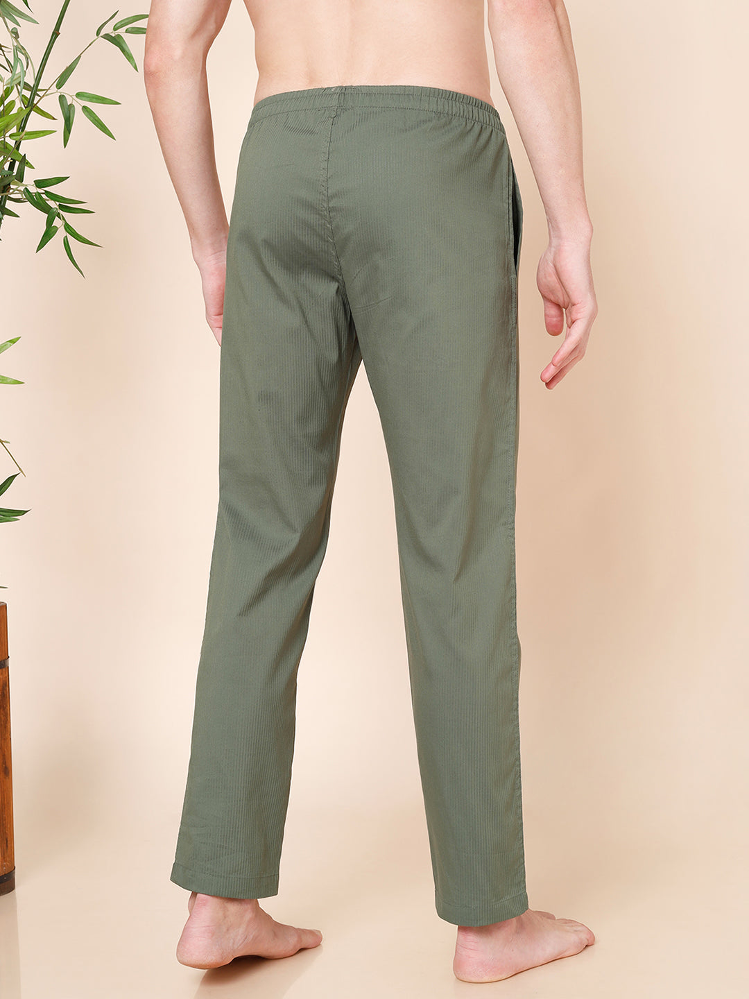 Men's Lounge Pants - 2-Pack, 100% Cotton, Side Pockets