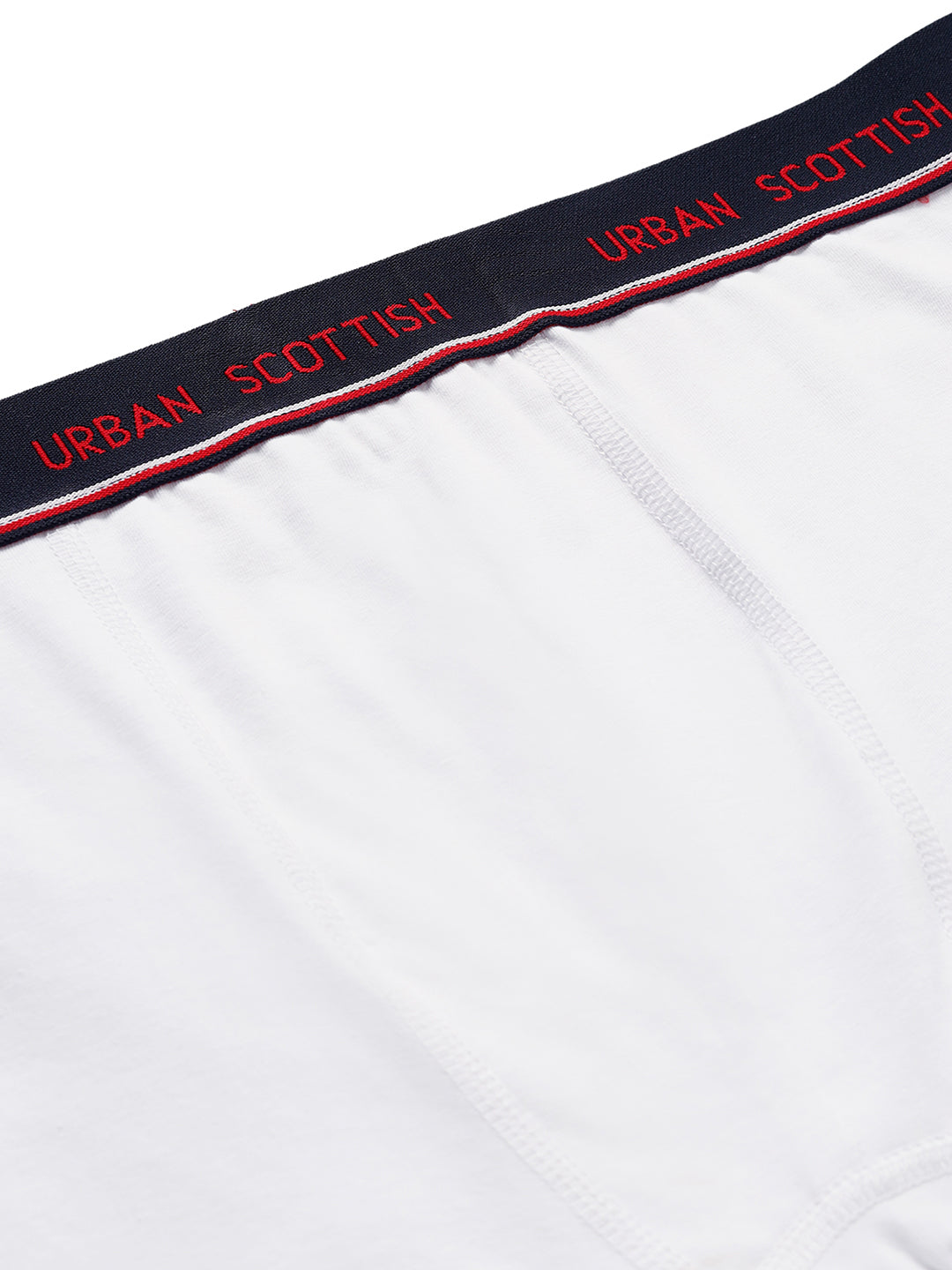Men's Solid Cotton Stretch Trunks (Pack of 5)