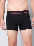 Men's Solid Cotton Stretch Trunks (Pack of 5)