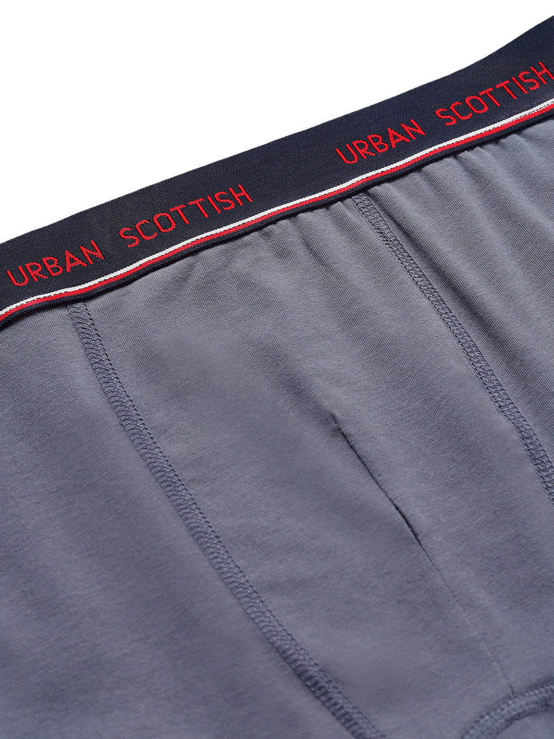 Men's Solid Cotton Stretch Trunks (Pack of 5)
