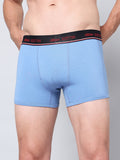 Men's Solid Cotton Stretch Trunks (Pack of 5)