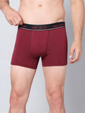 Men's Solid Cotton Stretch Trunks (Pack of 5)