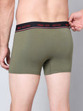 Men's Solid Cotton Stretch Trunks (Pack of 5)