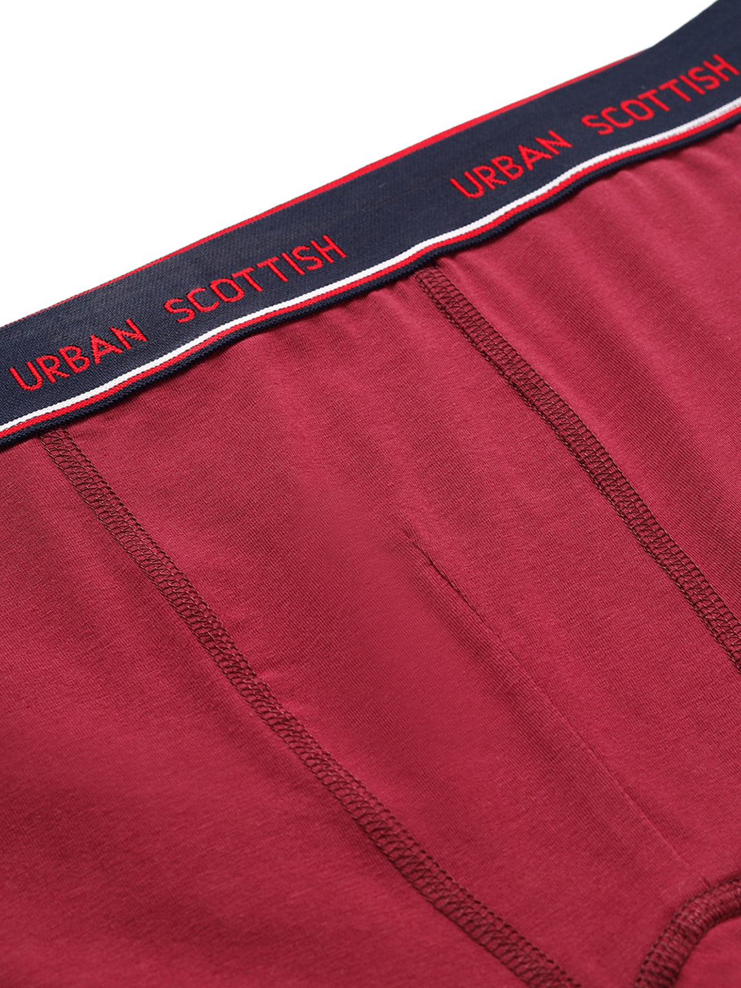 Men's Solid Cotton Stretch Trunks (Pack of 5)