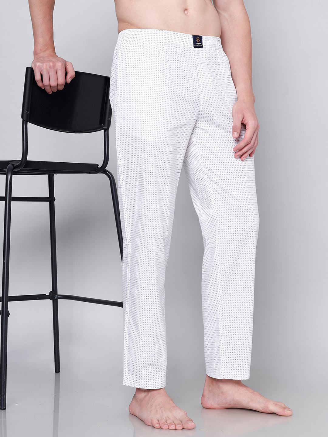 Men's Lounge Pants - 2-Pack, 100% Cotton, Side Pockets