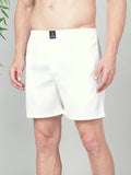 Men’s 100% Cotton Solid Boxers Shorts With Side Pockets (Pack of 2)