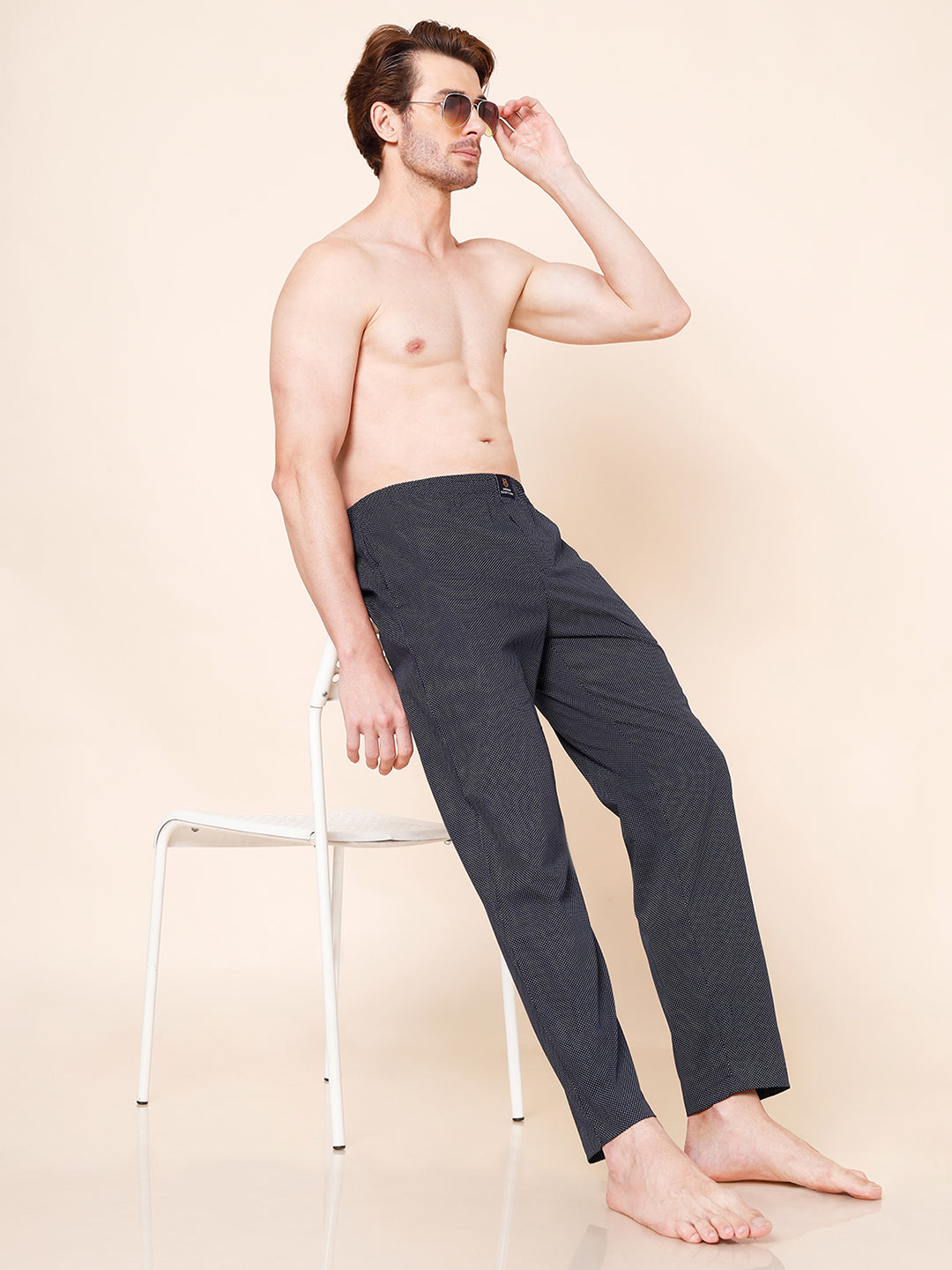 Men's Lounge Pants - 2-Pack, 100% Cotton, Side Pockets