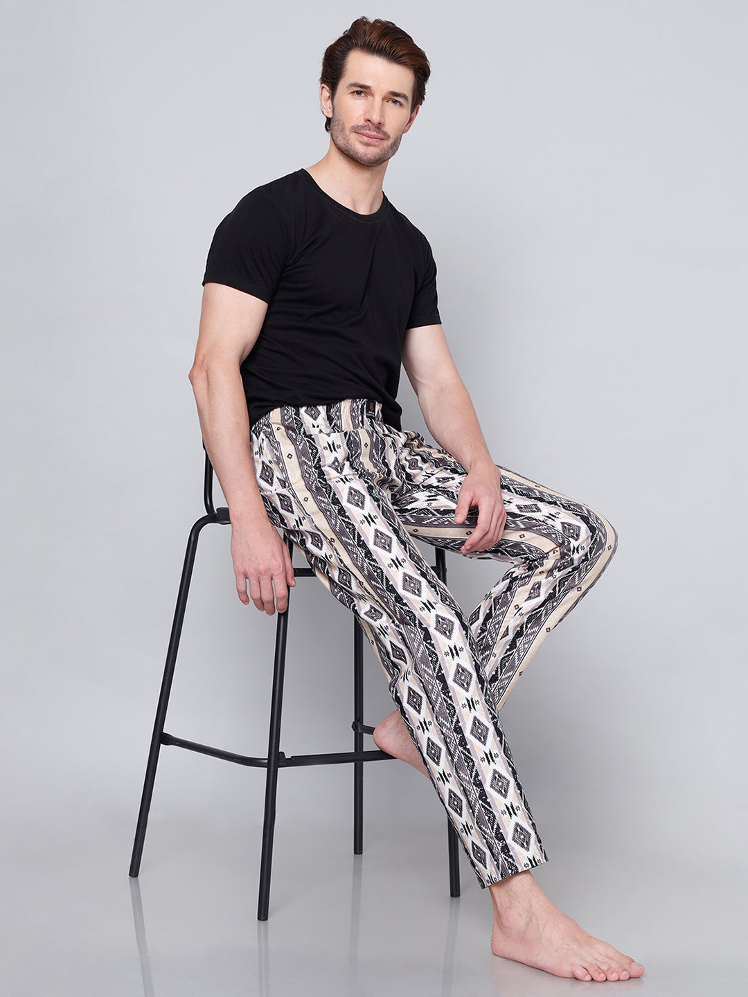 Men's Lounge Pants - 2-Pack, 100% Cotton, Side Pockets