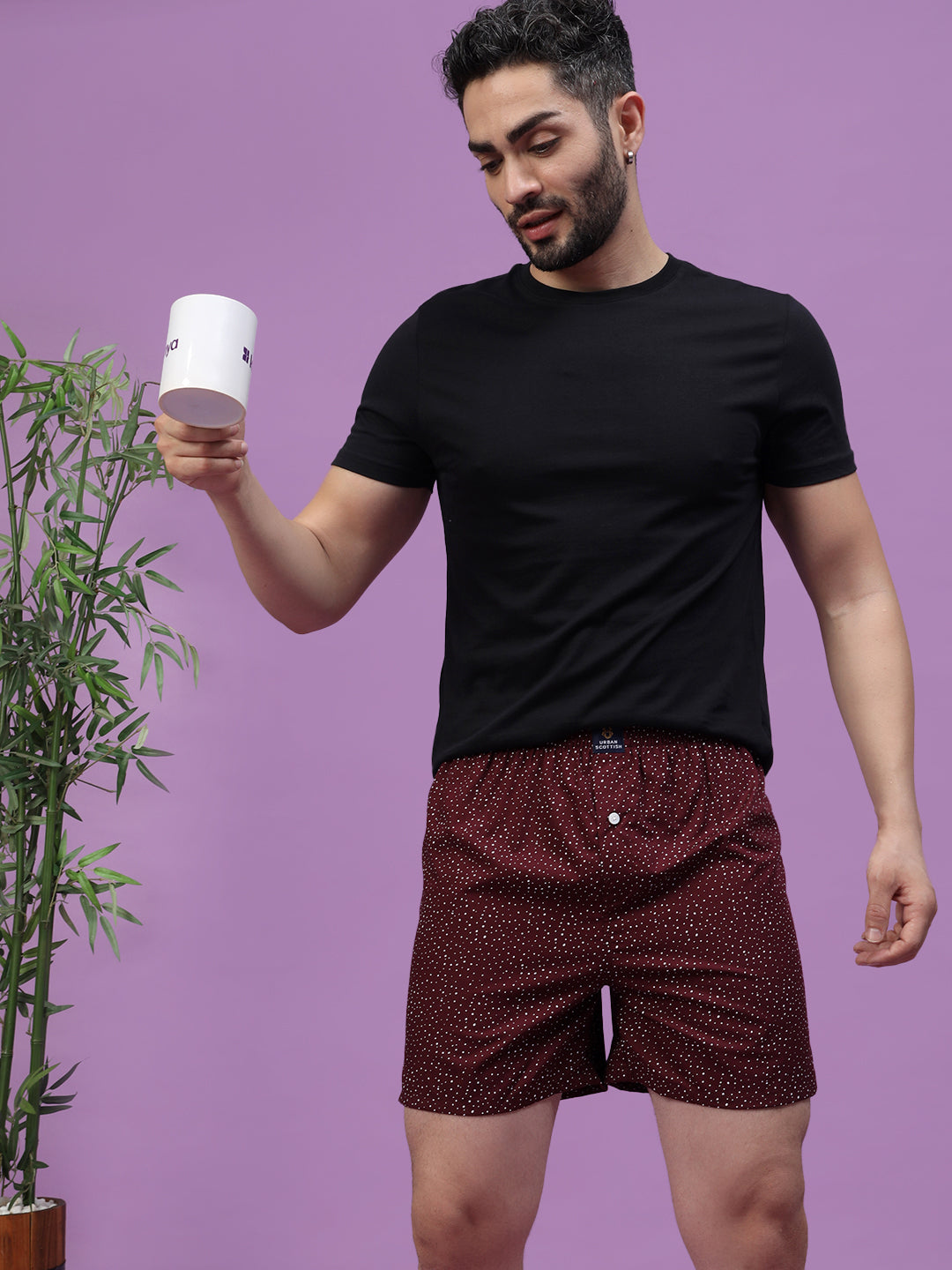 Men’s Cotton Printed Boxer