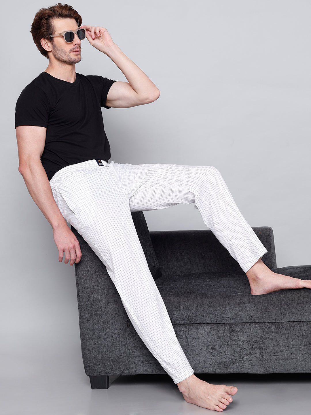 Men's Lounge Pants - 2-Pack, 100% Cotton, Side Pockets