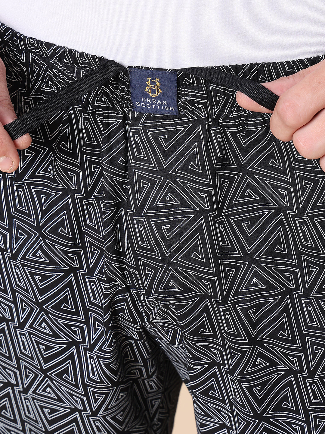 Men's Lounge Pants - 2-Pack, 100% Cotton, Side Pockets