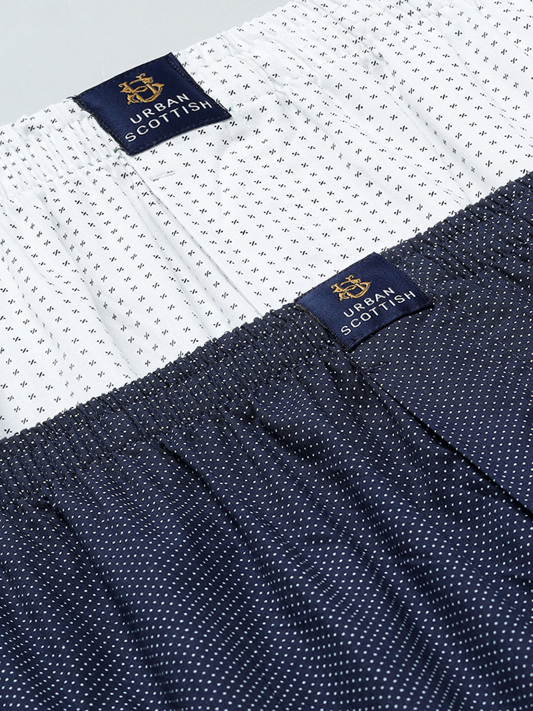 Men's Lounge Pants - 2-Pack, 100% Cotton, Side Pockets